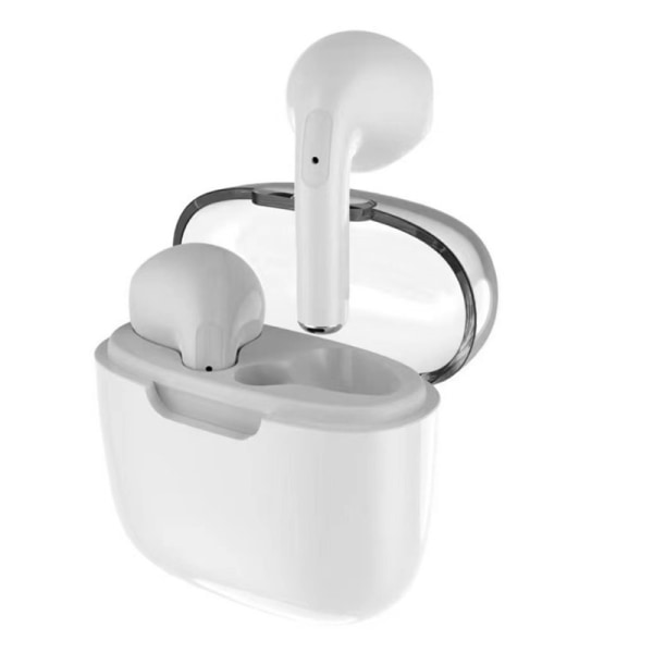 Langattomat TWS-kuulokkeet Bluetooth 5.0 In-Ear Stereo-nappikuulokkeet White