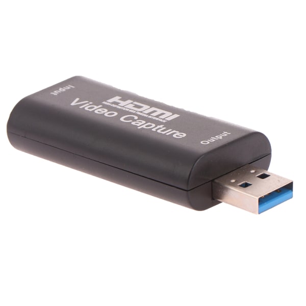 4K-videoopptakskort USB 3.0 HDMI-kompatibel Grabber-opptaker 9643 | Fyndiq