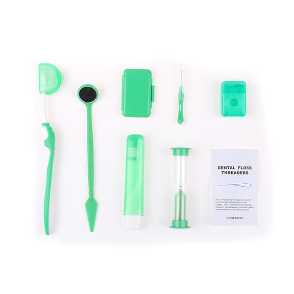 Oral Vård Dental Ortodontiska Kit Blekningsverktyg Set Interden Blue