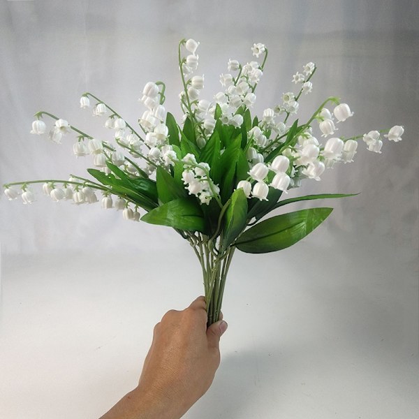 6 tekokukkaa Campanula muovikukkia Kodinsisustus 6pcs