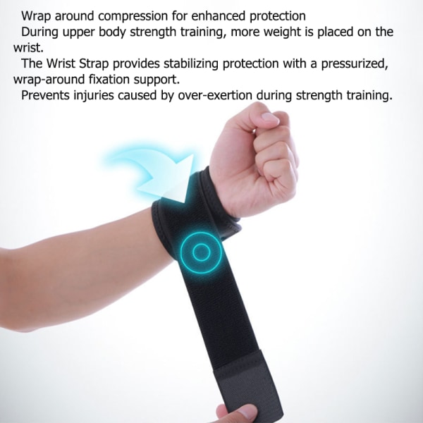 1st Gym Bandage Hand handledsremmar Sports Wraps Handledsstöd 1pcs 01 style