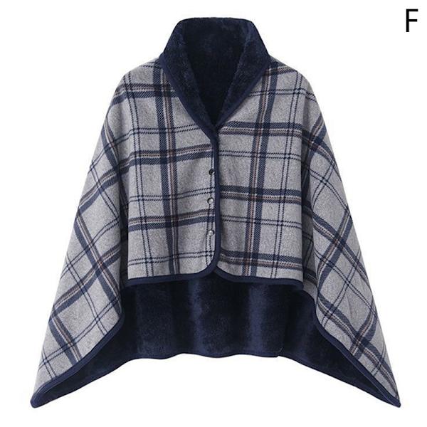 Käytettävä ruudullinen fleece-peitto talvella lämmin heittää paksuuntumaan Gray