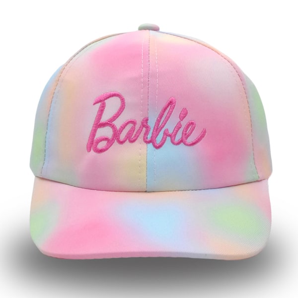 Mode färgglada Barbie Barn Flickor Baseball Cap Pink