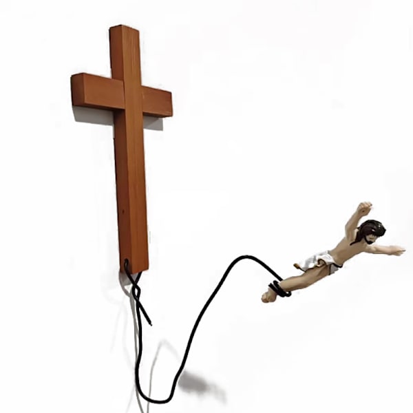 Bungee Jumping för Jesus Religiös Atmosfär Dekoration