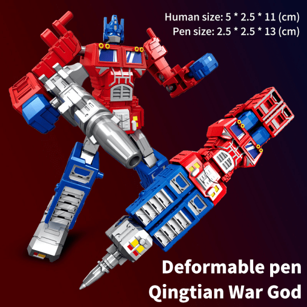 Transformer Toy Pen Deformerbar Pen Robot Deformasjonsgaver A1