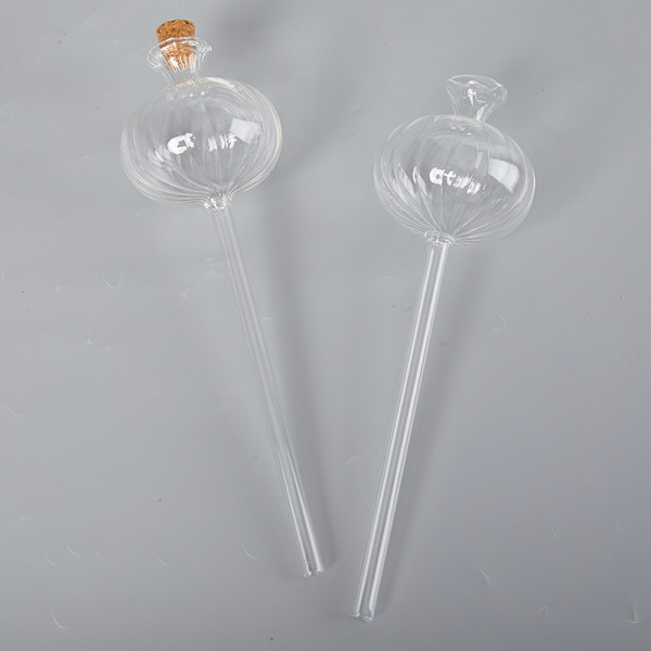 Flerfärgat transparent glas självbevattningsenhet A2