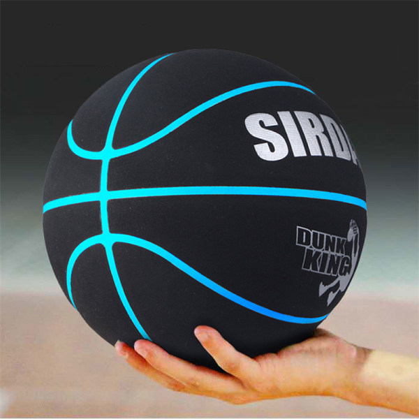 Blød mikrofiber Basketball Slidfast udendørs Basketball White