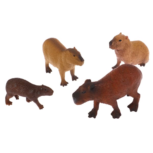 1st Barnsimulering Vilda djur Modell Capybara Toy A1