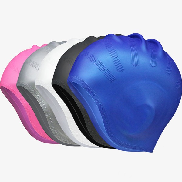 Höga elastiska cap för vuxna Blue