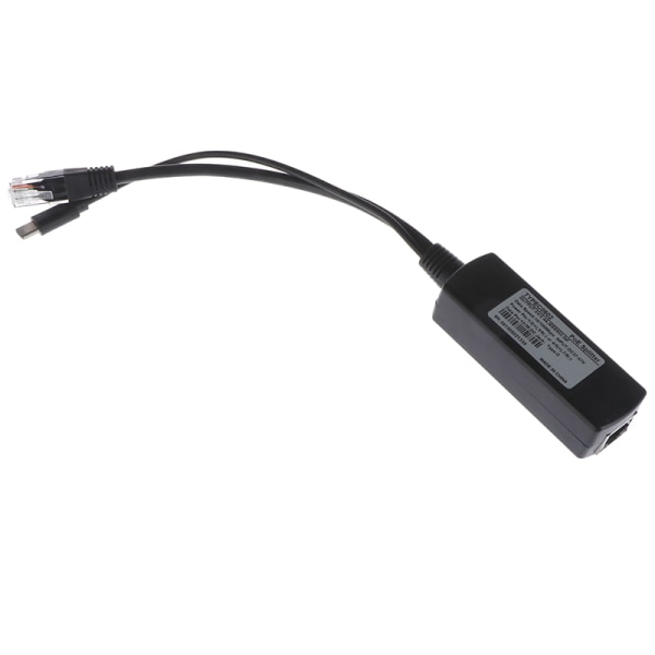 TYPE-c poe splitter usb 48v til 5v strøm over ethernet