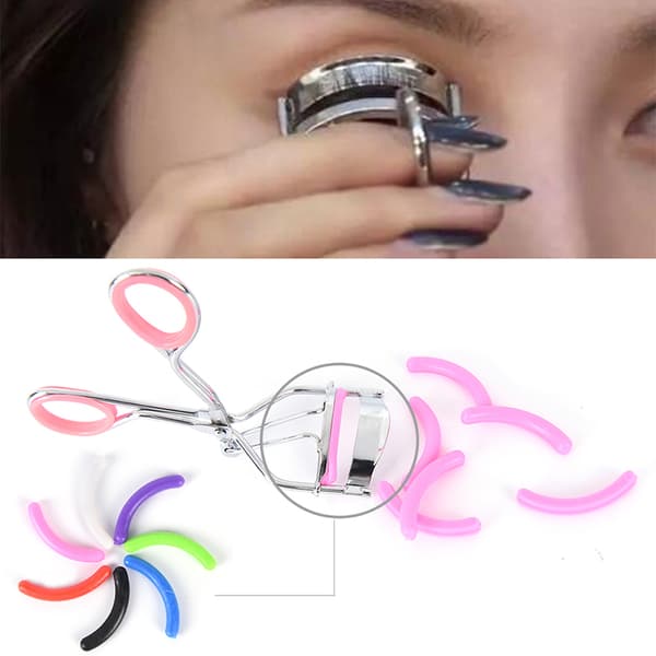 15 st Refill gummikuddar Make Up Tool Ersätter ögonfransböjning Purple