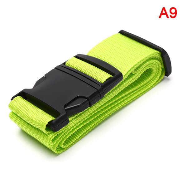 2M Rainbow Password Lock Pakkebagagetaske med bagagerem green A9