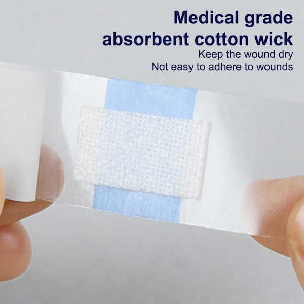 120 stk. PU Transparent Vandtæt Plaster 120pcs