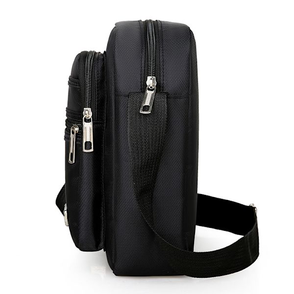 Axelväskor Resor Casual Förvaring Axelväska Messenger Bags Green 4 zippers