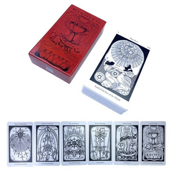 The Hermetic Tarot Prophecy Divination Deck Party Board Game