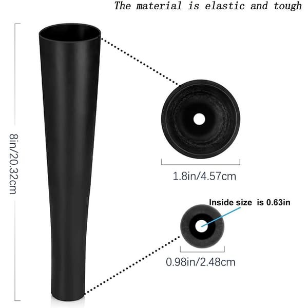 Baseball Batting Trainer gummi topper Softboll Tillbehör Black