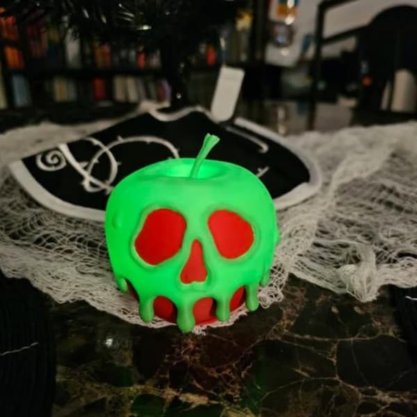 Halloween 3D Printet Giftæble Bordpynt Hjemme Bil Mo 1pc