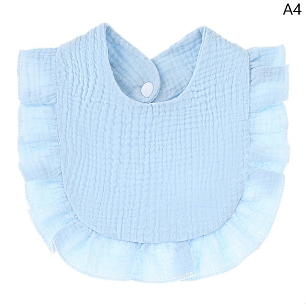 Nyfødt hagesmække Spædbørnsklude Baby ting fodring spyt håndklæde light  blue A4 1c67 | light blue | A4 | Fyndiq