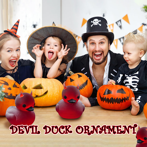 Halloween Lil' Devil Ducky Desktop Decor Dekorasjon A2