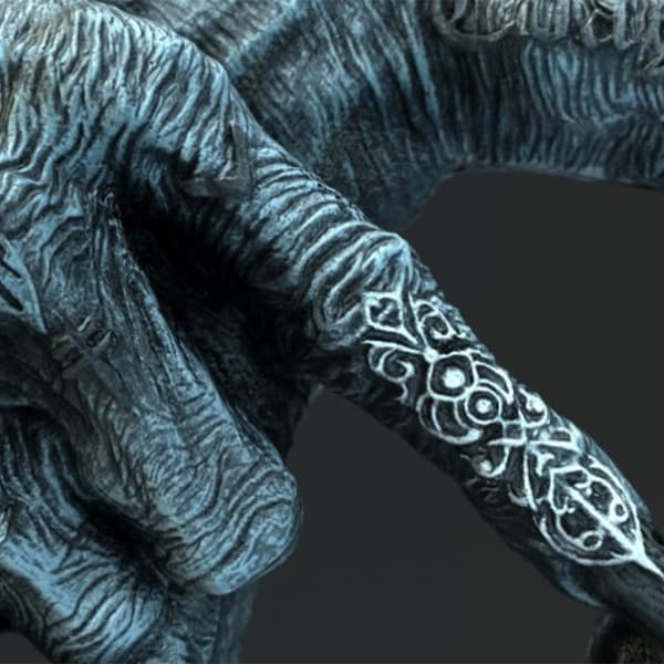 Devil Hand Sculpture Pendant Claw Statue Dekoration Crafts