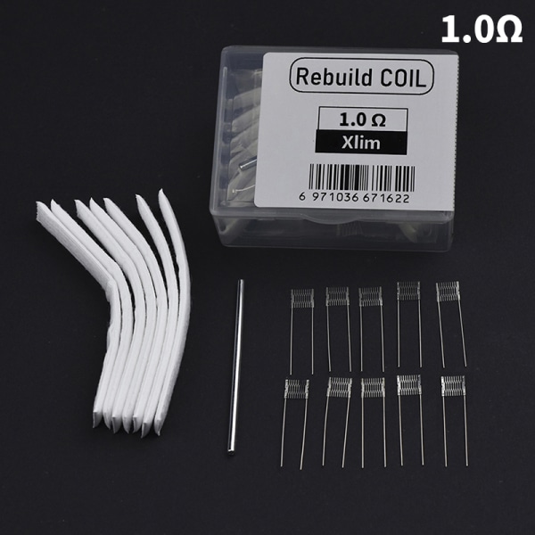 DIY Rebuild Kit Mesh Coil tilbehør for Xlim reparasjonsverktøy 0.8Ω