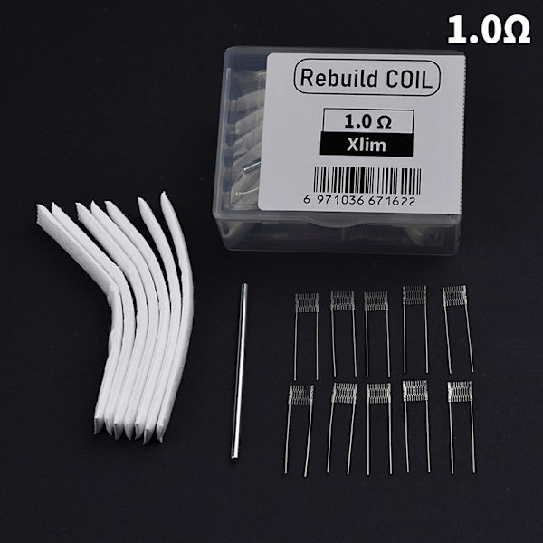 DIY Rebuild Kit Mesh Coil Tilbehør til Xlim Reparationsværktøj 0.8Ω
