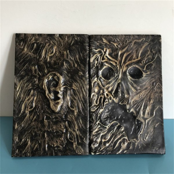 Necronomicon Dark Magic Book Demon Evil Dead Book party Prop 3D Resin cover