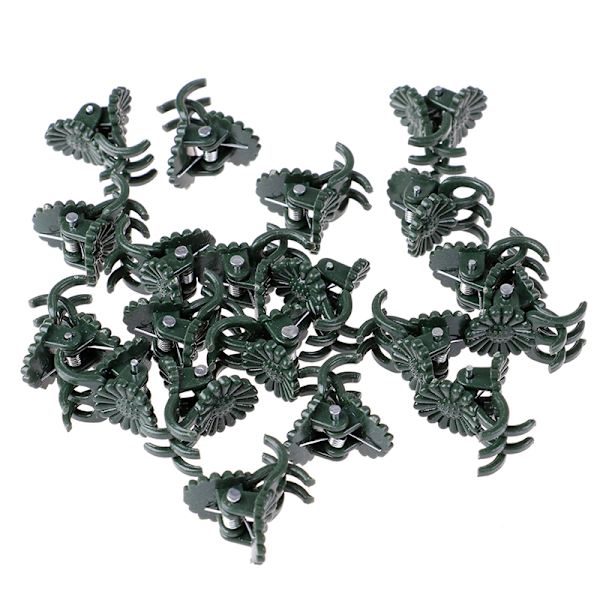 20 stk Fix Clips Orkide Stængel Vinstøtte Blomster Bundet Gren C as the picutre