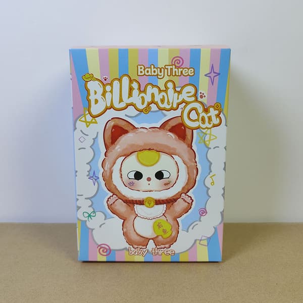 Baby Three Billionaire Lyckokatt Serie Överraskningsleksaker Mystery 1pc random