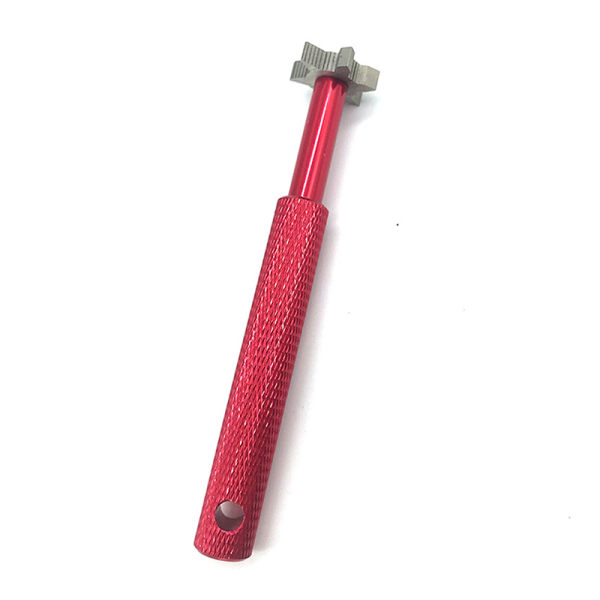 Golfklub Grooving Sharpening Tool Sharpener Alloy Wedge Red