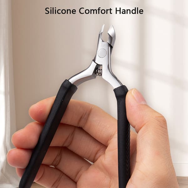 Profesjonell Nail Art Toe icle ter Manicure Pedicure Tool Black