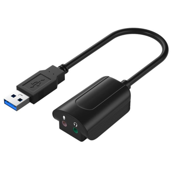 USB Lydkort 7.1 Mikrofon Hodetelefon o Adapter 6159 | Fyndiq