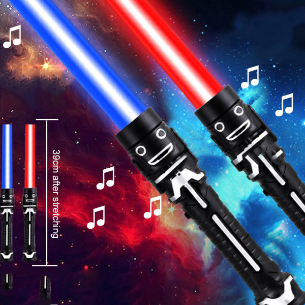 Sabre Infällbar Lightsaber Flash Stick Duell Toy A3 69*39*60cm