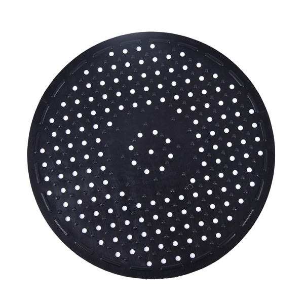 Handfatsmatta Gummi Dish Mat Drainer Non Slip Handfat Protector Liner Round black