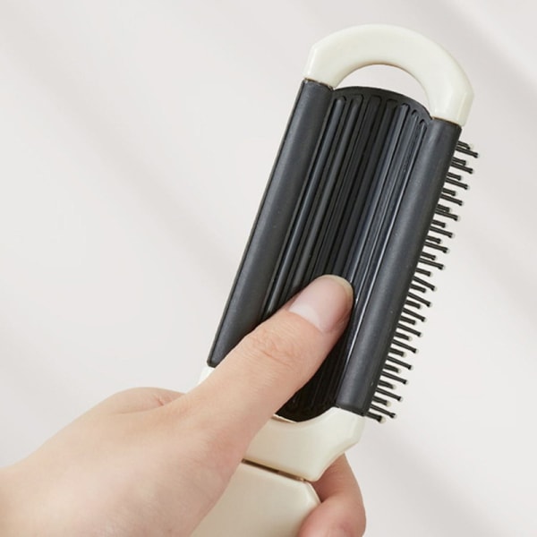 Kannettava mini taskuhiuskampa peilitaittoharjalla