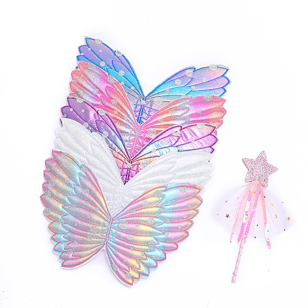 Butterfly Wings Dress Up Accessories Cos Kostume Accessories Pink