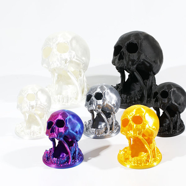 Skull Terningtårn DND Terningrulletårn 7 STK D20 terningsett E