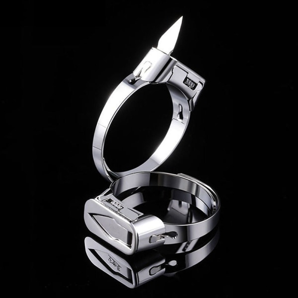 mote smykker anti-ulv selvforsvar ring for menn og kvinner