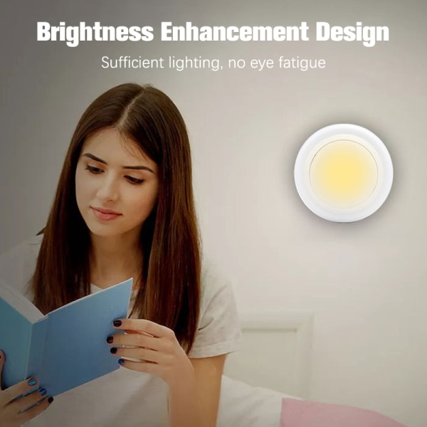 1Sæt fjernbetjening LED-lys 13 farver Touch Sensor Lampe A2