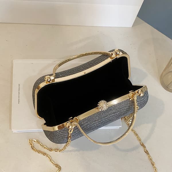 e Små PVC Skulder Crossbody Tasker Til Kvinder Hit Håndtasker Silver