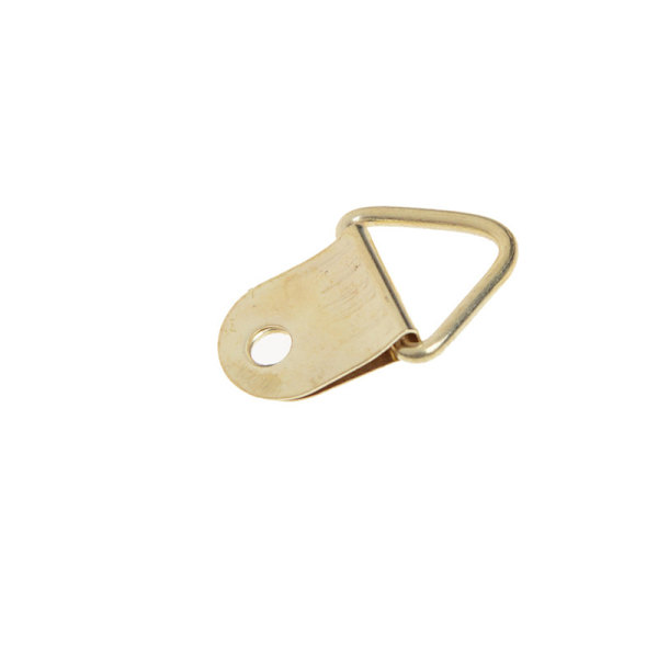 10 Stk D Ring Kroge Gylden Messing Trekant Foto Billedramme Wa as the picutre