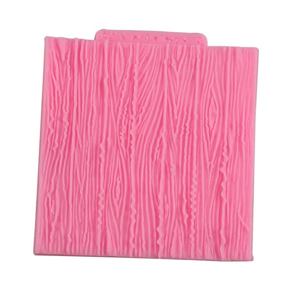 Puunkuoren rakenne Puukuvioinen matto Mould silikonimuottikakku Pink