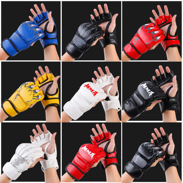 Sanda Boxing Fighting Training Handsker Bær fitnesshandsker black MMA