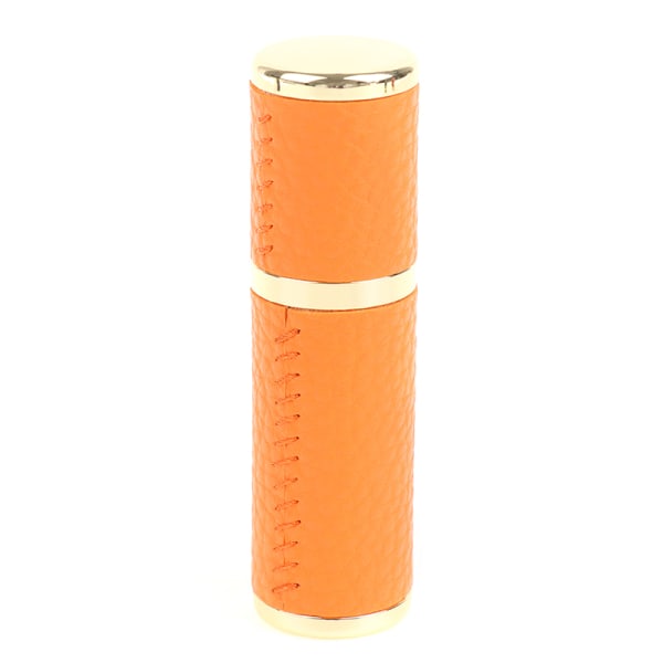 5ML læderparfumeflaske Bærbar sprøjtetom parfume Atomi Orange