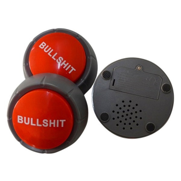 Elektronisk högtalarknapp Bullshit Sound Talking Button