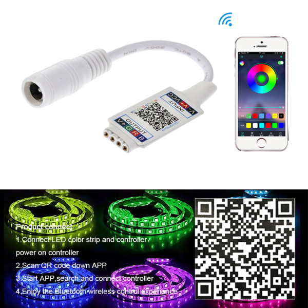 Mini RGB Bluetooth Controller LED Controller