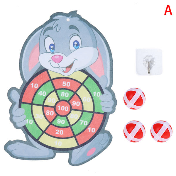 Target Sticky Ball Dartboard Kast Party Sportslegetøj Educationa A