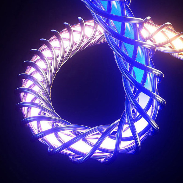 Hehkuva LED-valokaapeli Pikalatausjohto Type C Micro USB