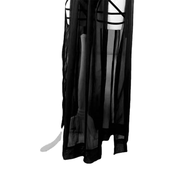 Kvinna omlottkjol Chiffong Sarong Cover-Up Badkläder Outfit S