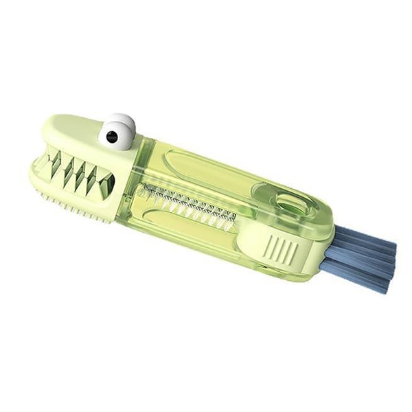 3 i 1 flaska Gap Cleaner Borstkopp Rengöringsborstar Vatten Green